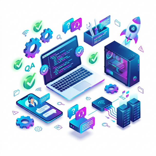 QA Testing and Support Dashboard